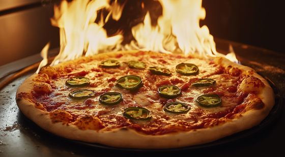The Heat is On:
Exploring Spicy Pizza Topping Trends