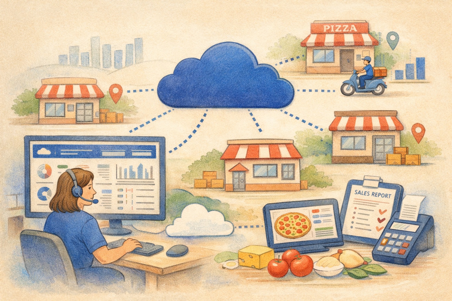 Enterprise Pizza POS Management: Multi-Store Control for Growing Pizza Chains