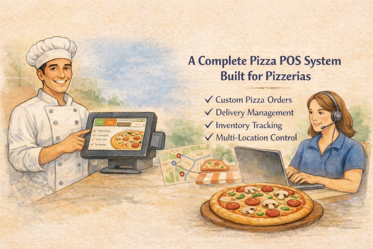 A Pizza POS Built for Scale: Why Adora POS Fits Growing Pizza Operations