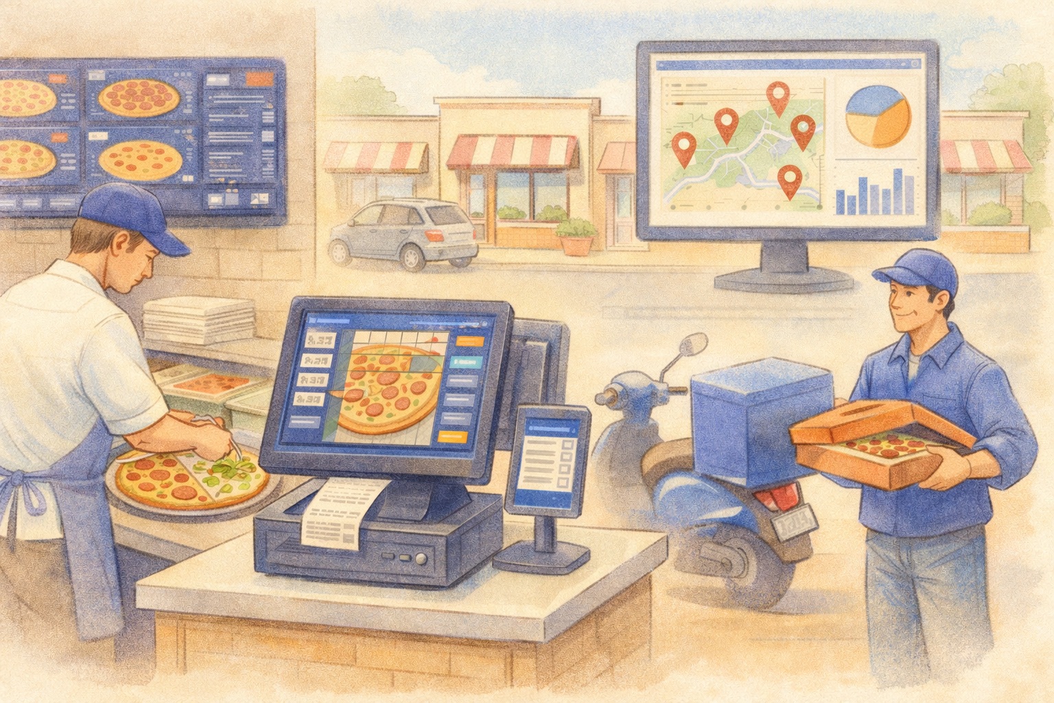 What to Look for in a POS Built for Pizza Chains