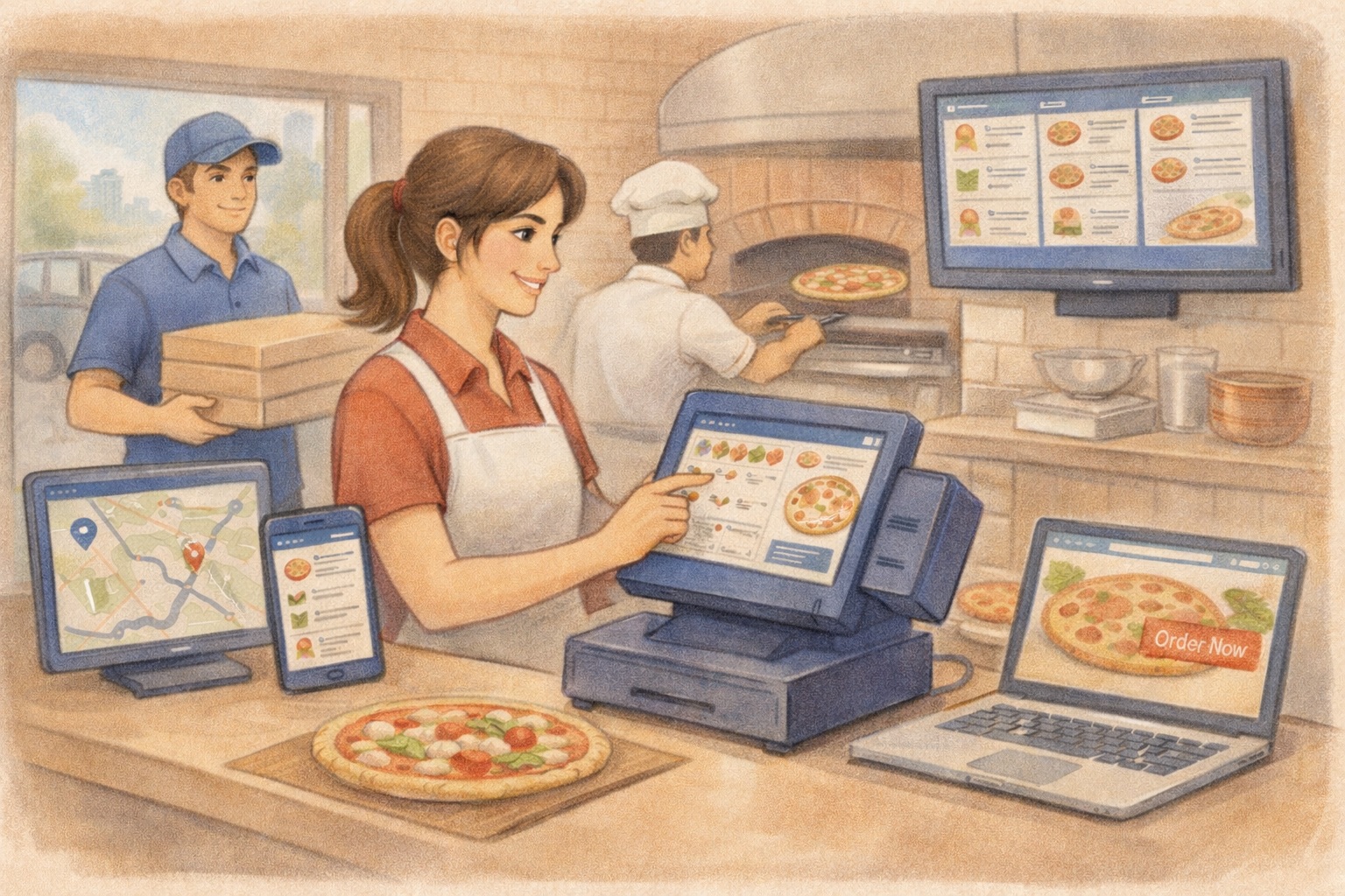 Why Adora POS Is the Best POS System for Pizzerias in 2026