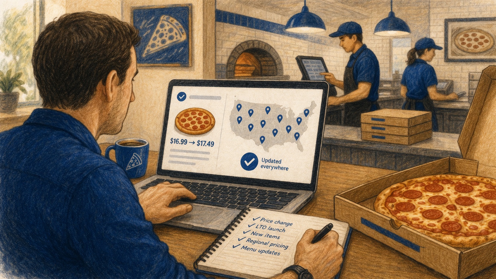 The Menu Update Problem: Why Multi-Unit Pizza Brands Move Slow